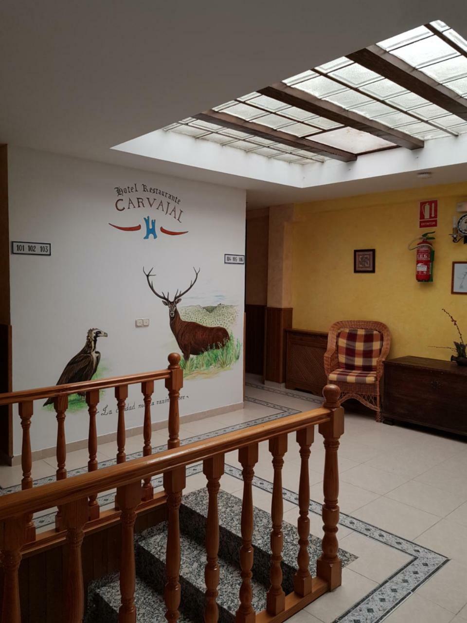 Hotel Carvajal Torrejon el Rubio Exterior photo
