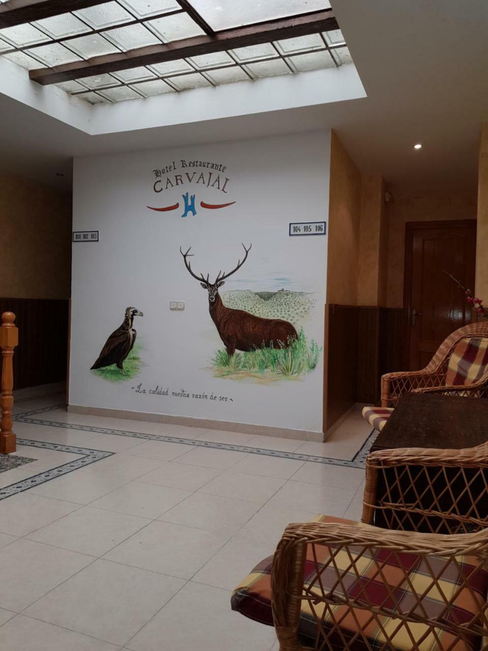 Hotel Carvajal Torrejon el Rubio Exterior photo